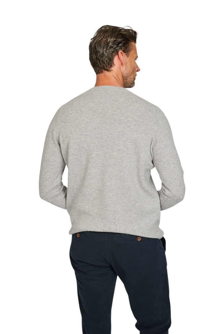 Gran Sasso Men pull trui ronde hals heren grijs 23131 25012 071