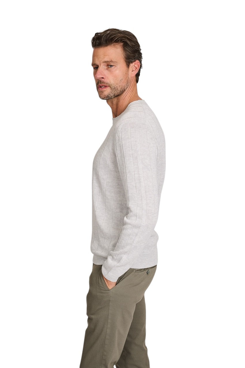 Gran Sasso Men pull trui heren zilver 23190/18665/052