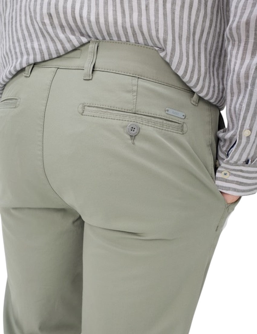 Eurex By Brax sportieve broek heren groen Jim 05-1622/35