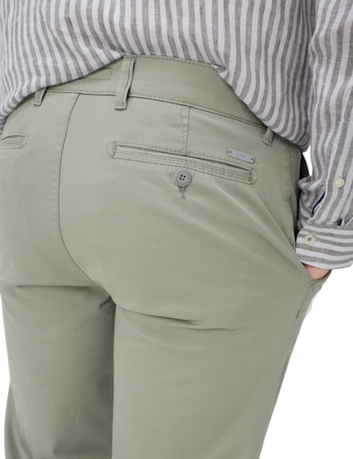 Eurex By Brax sportieve broek heren groen Jim 05-1622/35