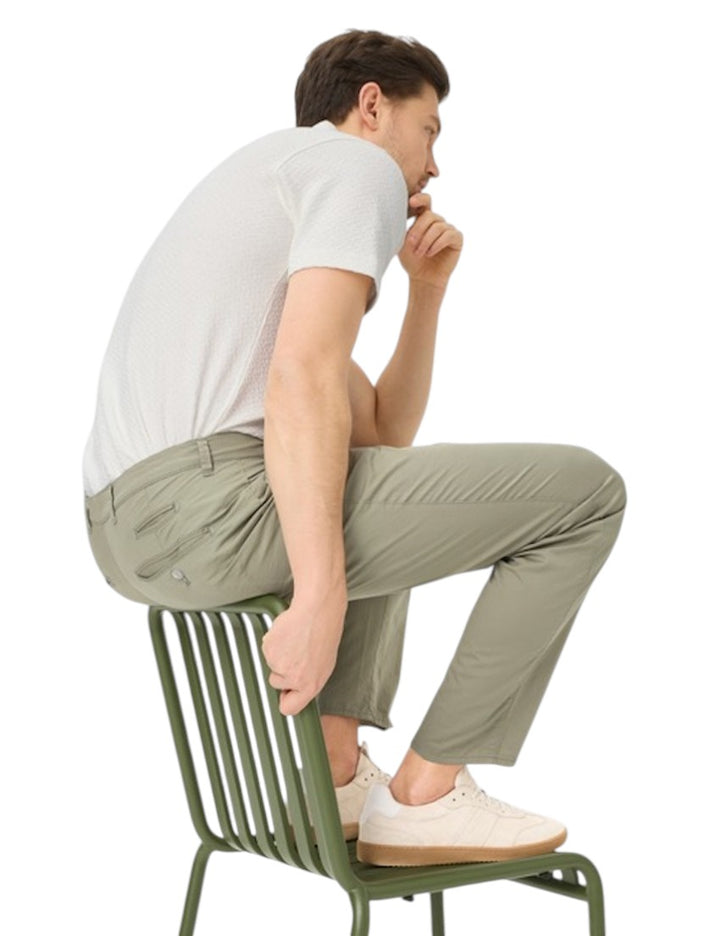 Brax Men sportieve broek heren groen Fabio U 07-1642/36