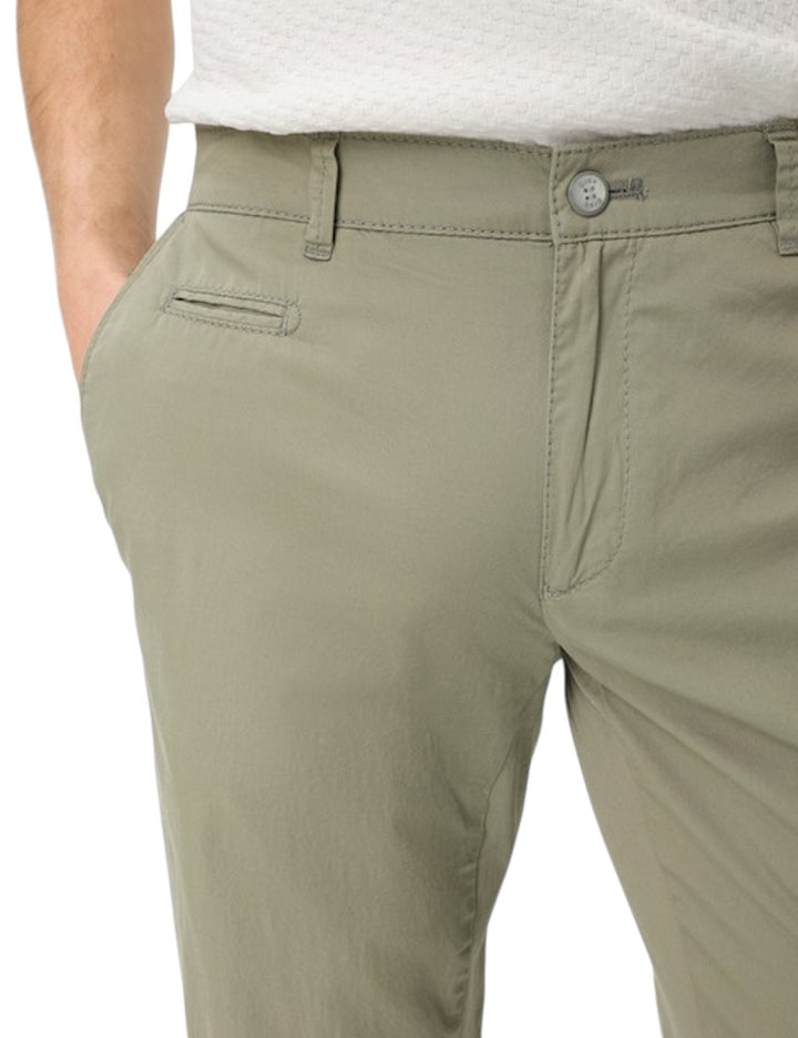 Brax Men sportieve broek heren groen Fabio U 07-1642/36