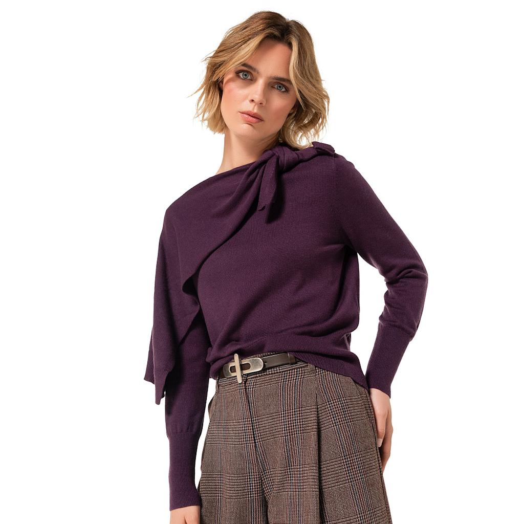 caroline-biss-pull-femmes-violet-4205-45