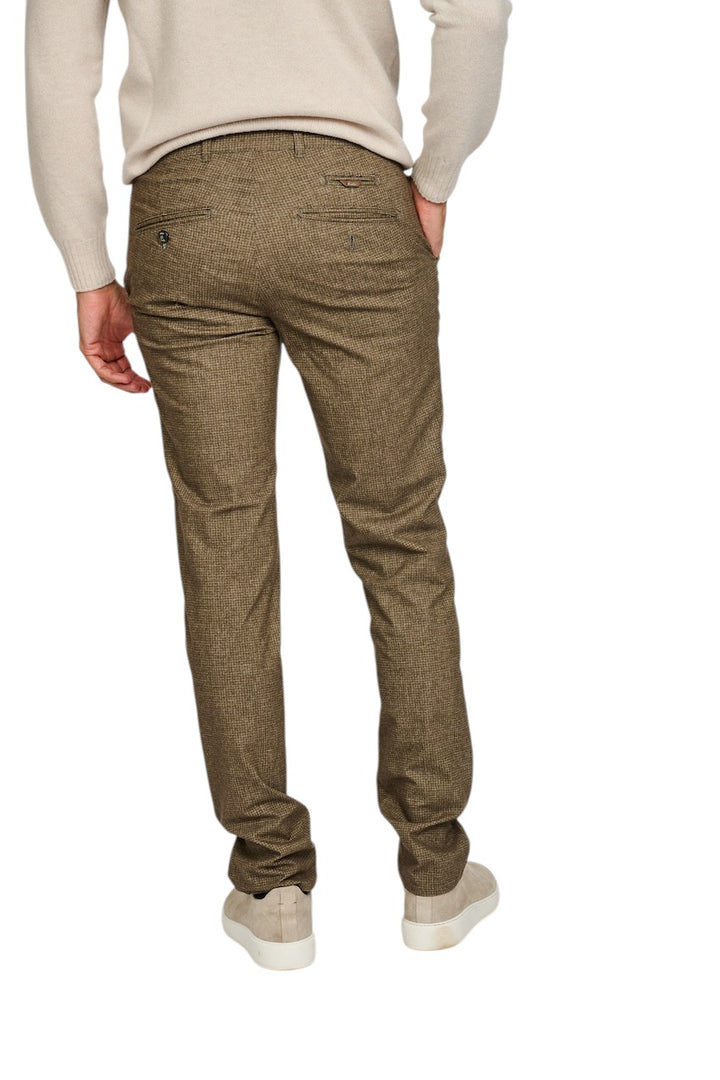 Brax Men sportieve broek heren bruin 87-3848/54 FABIO WDX