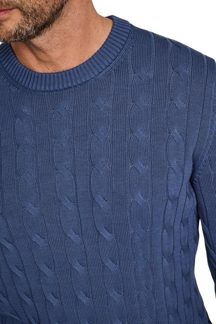 Gran Sasso Men pull trui heren blauw 23155/18173/584