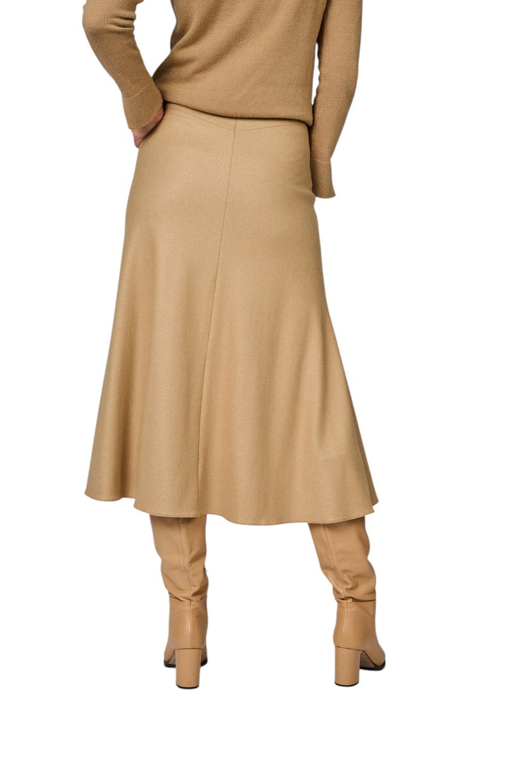 Seductive rok dames camel BOBBY WOOL 094126/6103 383