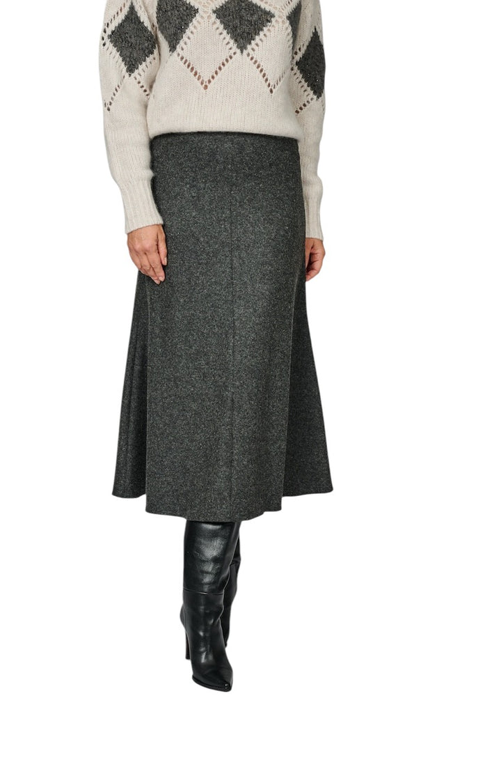 Seductive rok dames grijs BOBBY WOOL 094126/6103 952