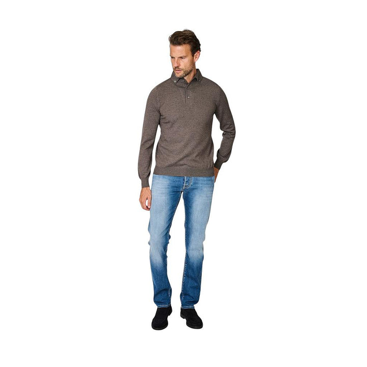 gran-sasso-polo-da-uomo-a-maniche-lunghe-marrone-2