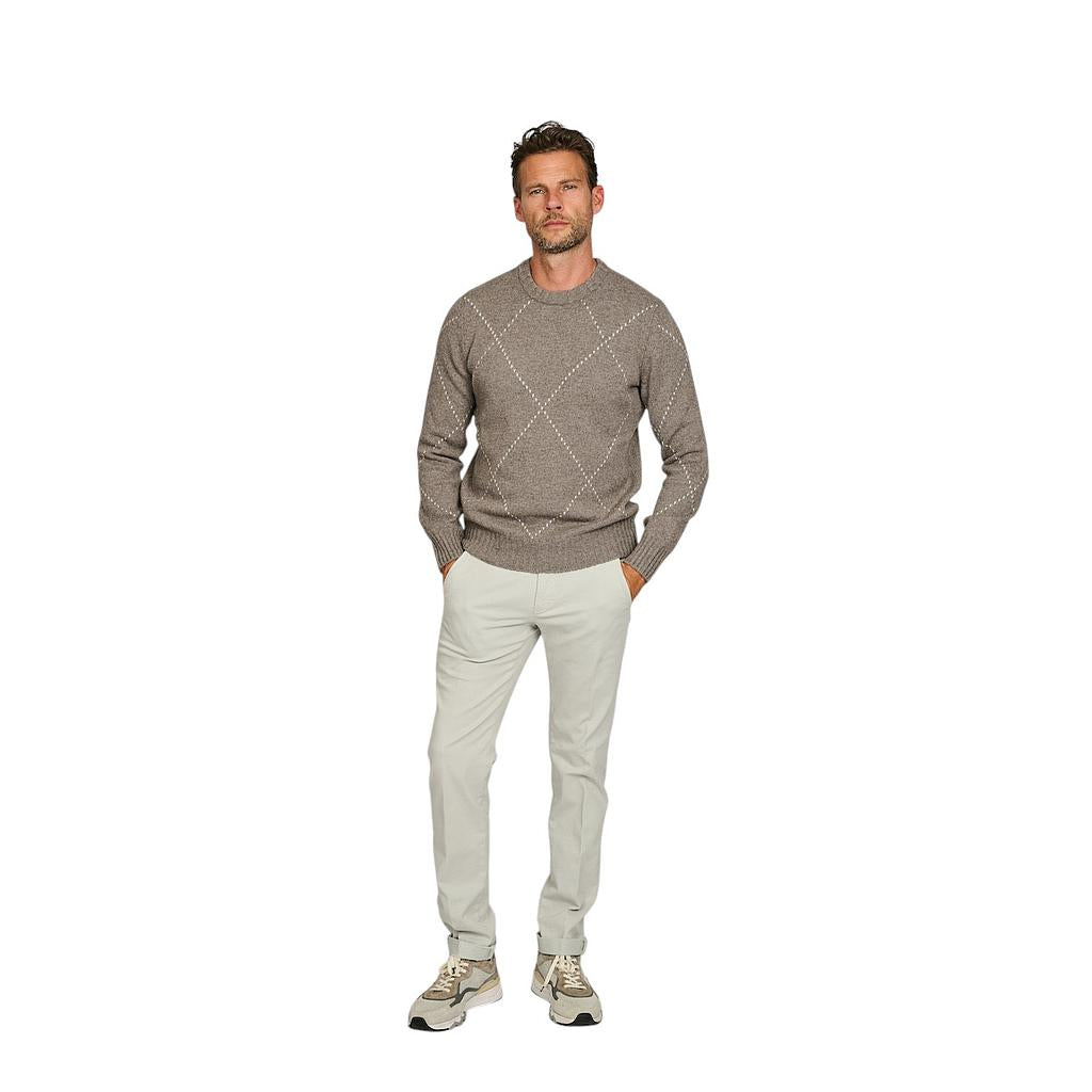 gran-sasso-men-pull-trui-ronde-hals-heren-bruin-3