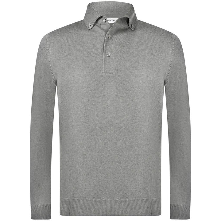 gran-sasso-polo-da-uomo-a-maniche-lunghe-verde