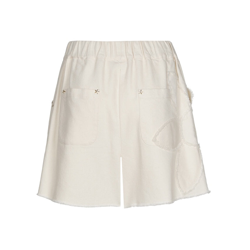 Caroline Biss bermuda dames ecru 3568/93
