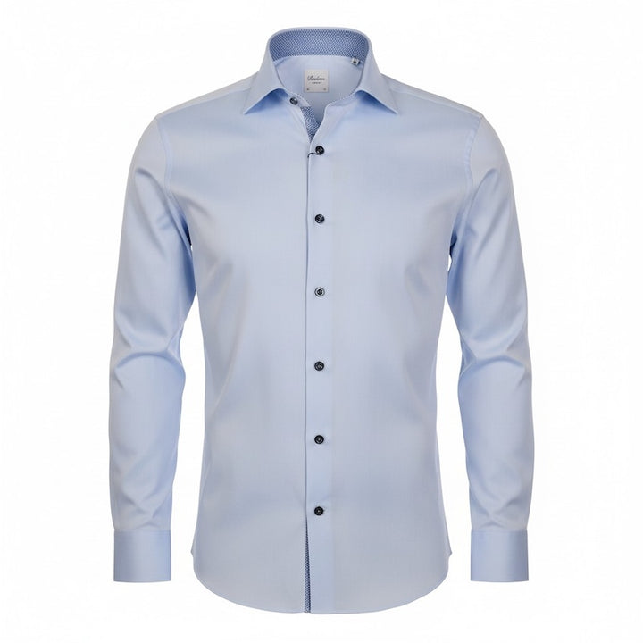 Stenstroms Uomini camicia {{55514} uomo blu chiaro Regular