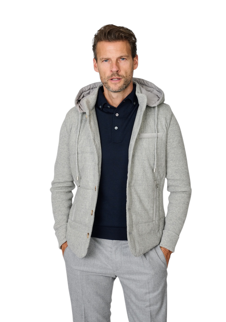 Gran Sasso Uomini Cappotto da uomo grigio