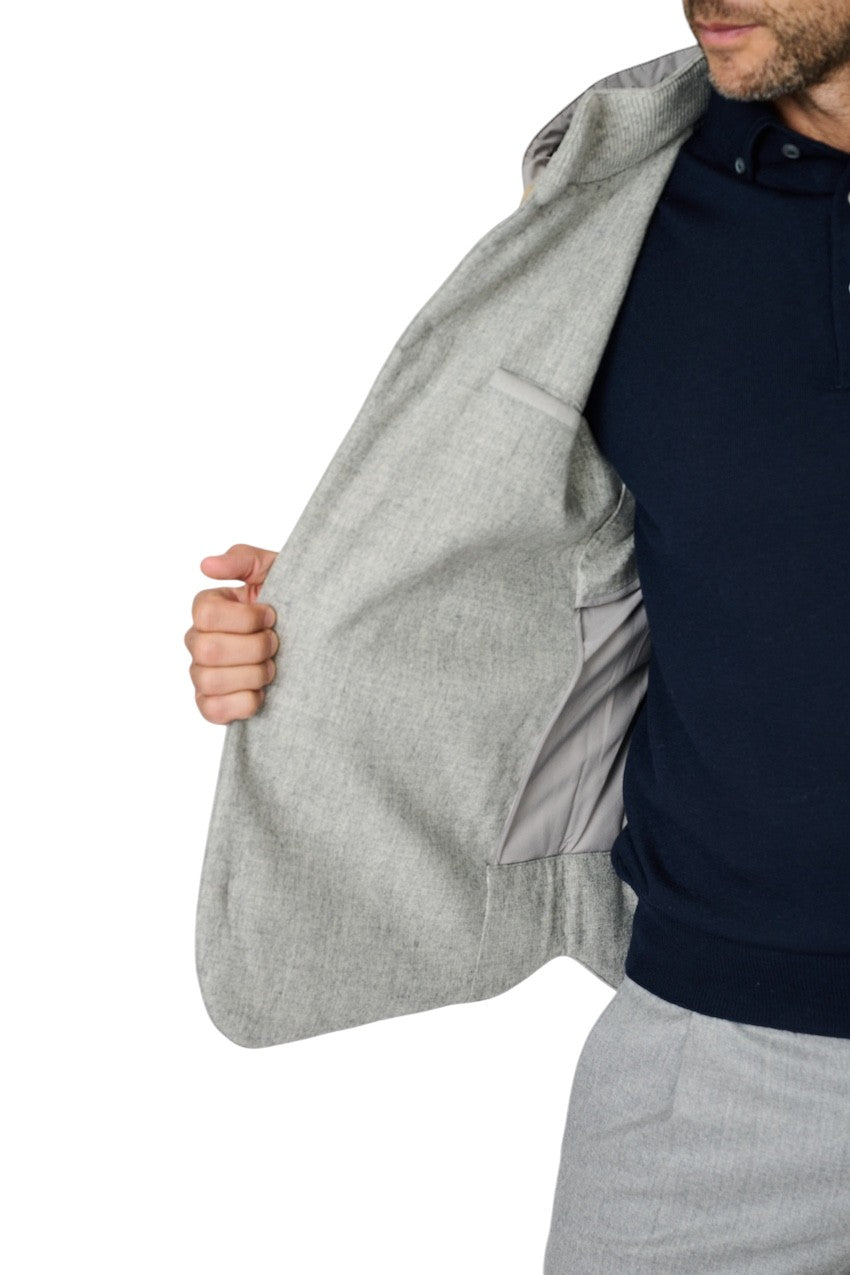 Gran Sasso Uomini Cappotto da uomo grigio