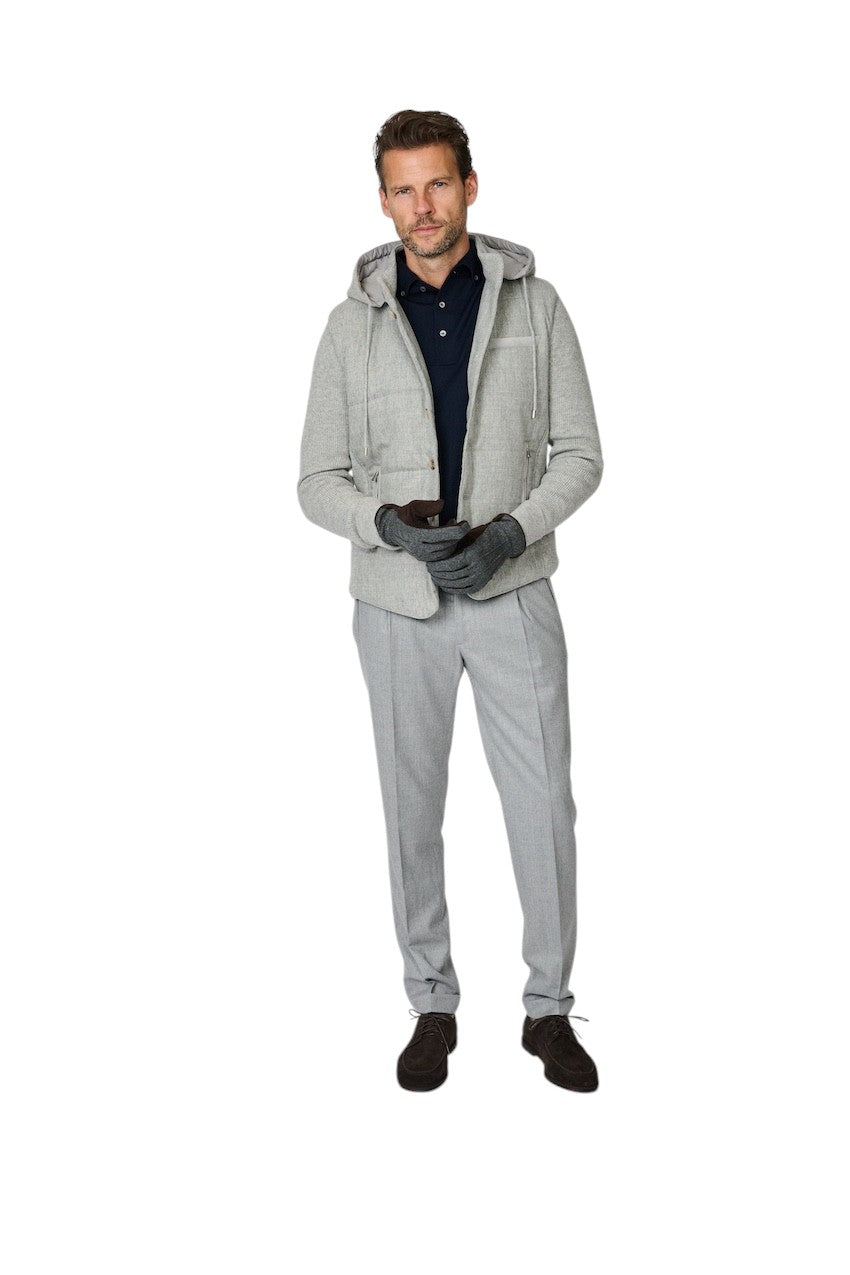 Gran Sasso Uomini Cappotto da uomo grigio