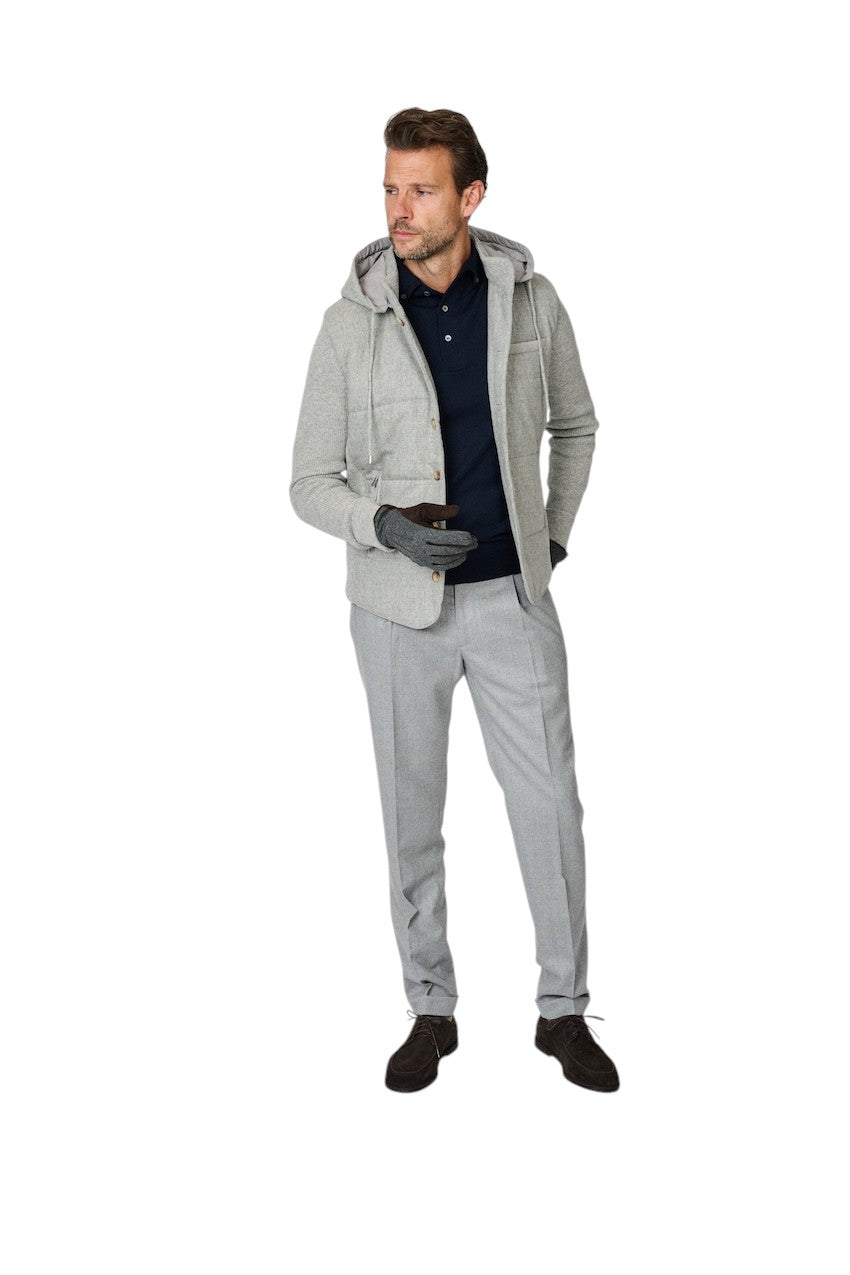 Gran Sasso Uomini Cappotto da uomo grigio