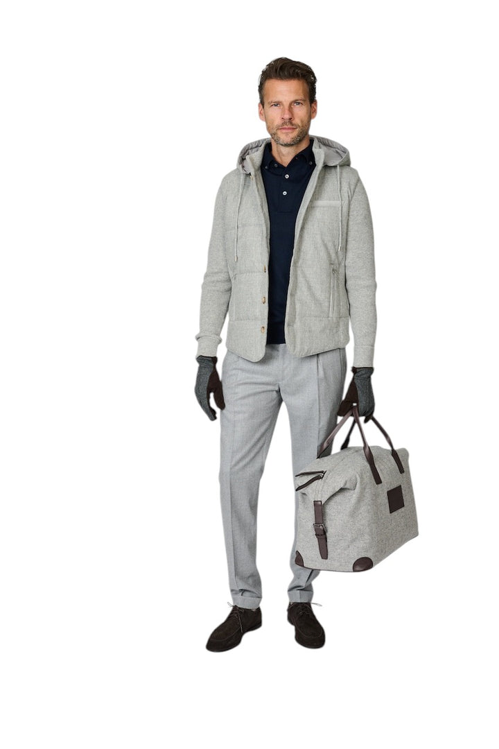 Gran Sasso Uomini Cappotto da uomo grigio