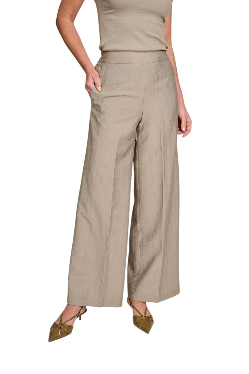 Anneclaire pants ladies taupe colour D1701 1772 373