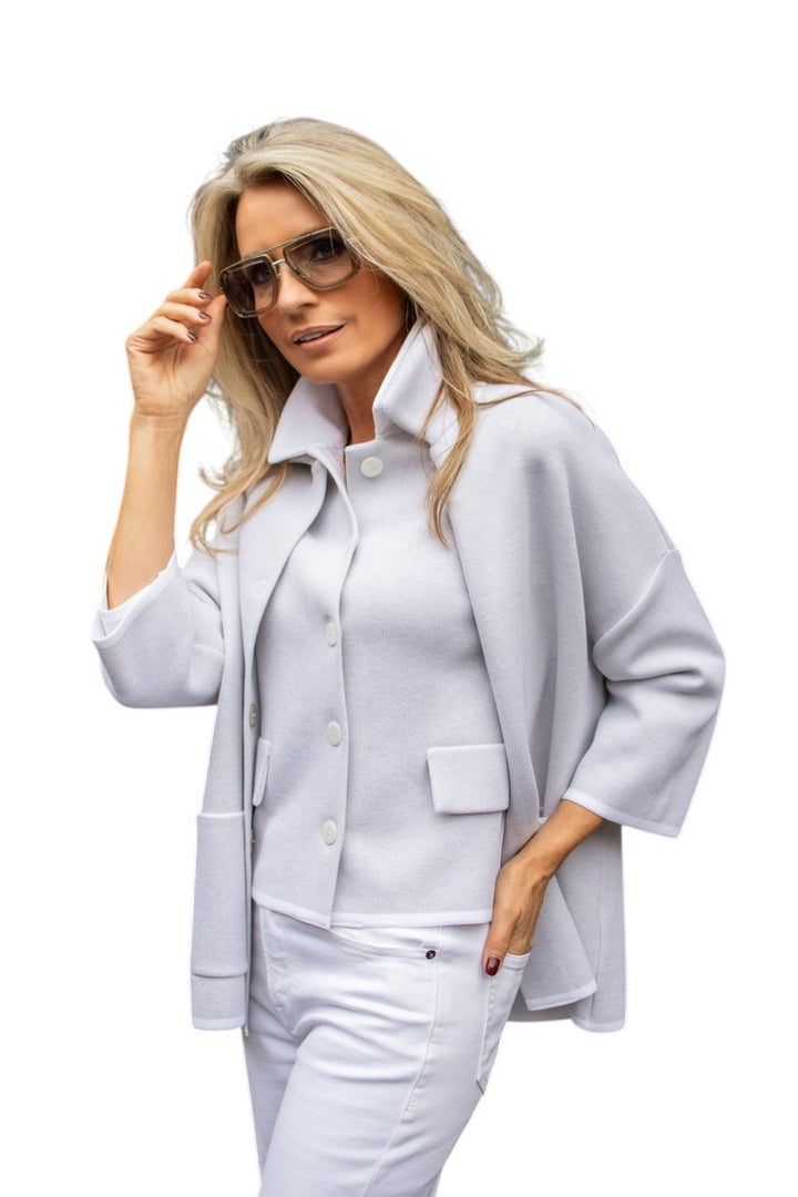 Anneclaire gilet dames greige D1670 1769 241