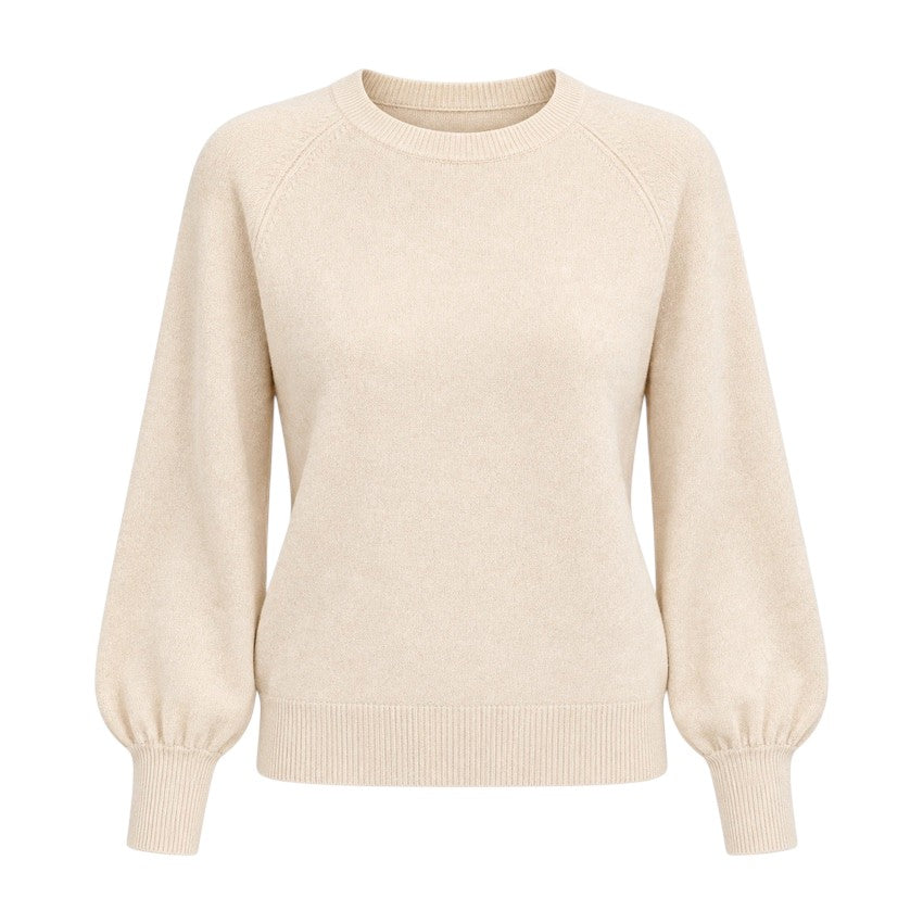 Anneclaire pull trui dames beige D1848 857 206