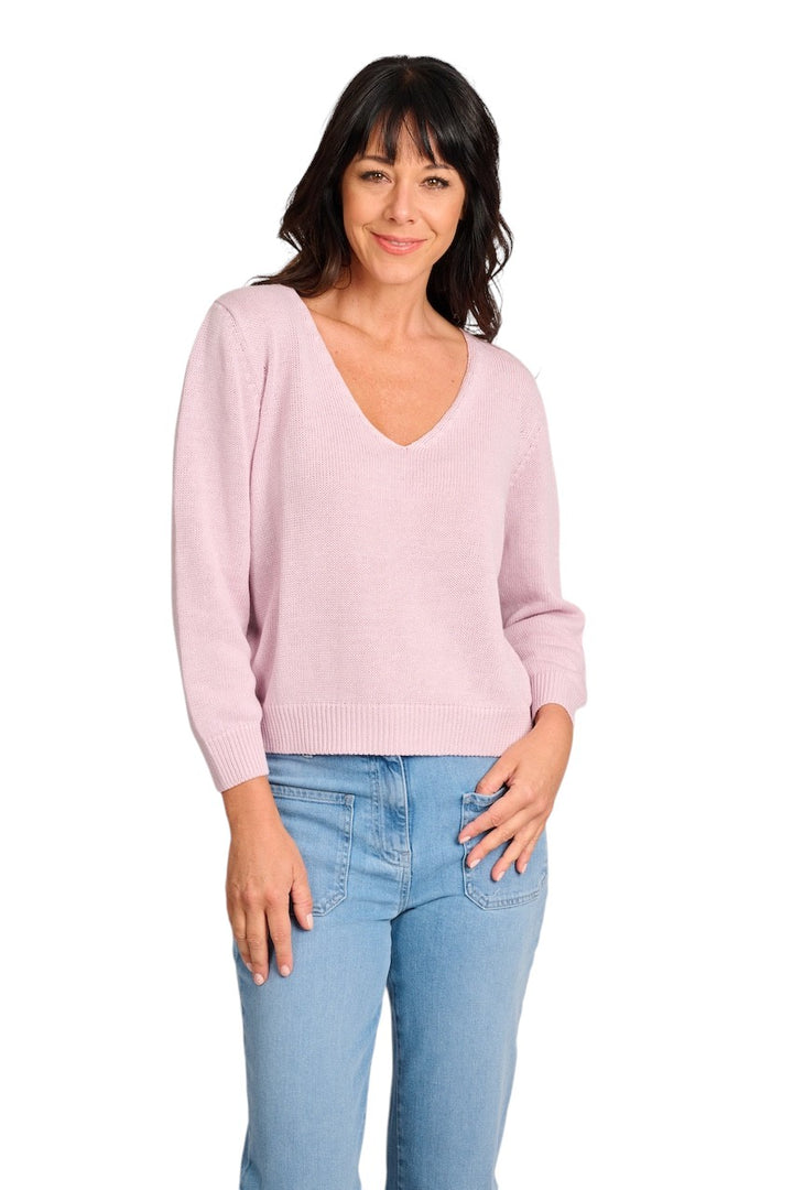 Anneclaire pull trui dames lila D0964 317 648.