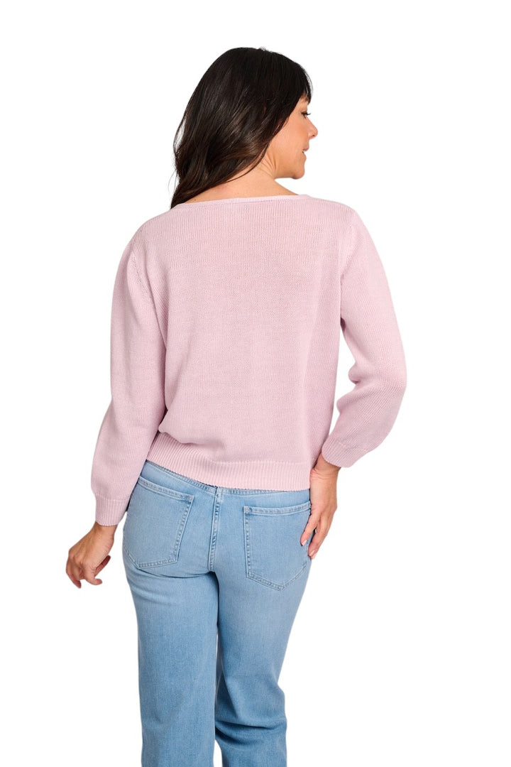 Anneclaire pull trui dames lila D0964 317 648.