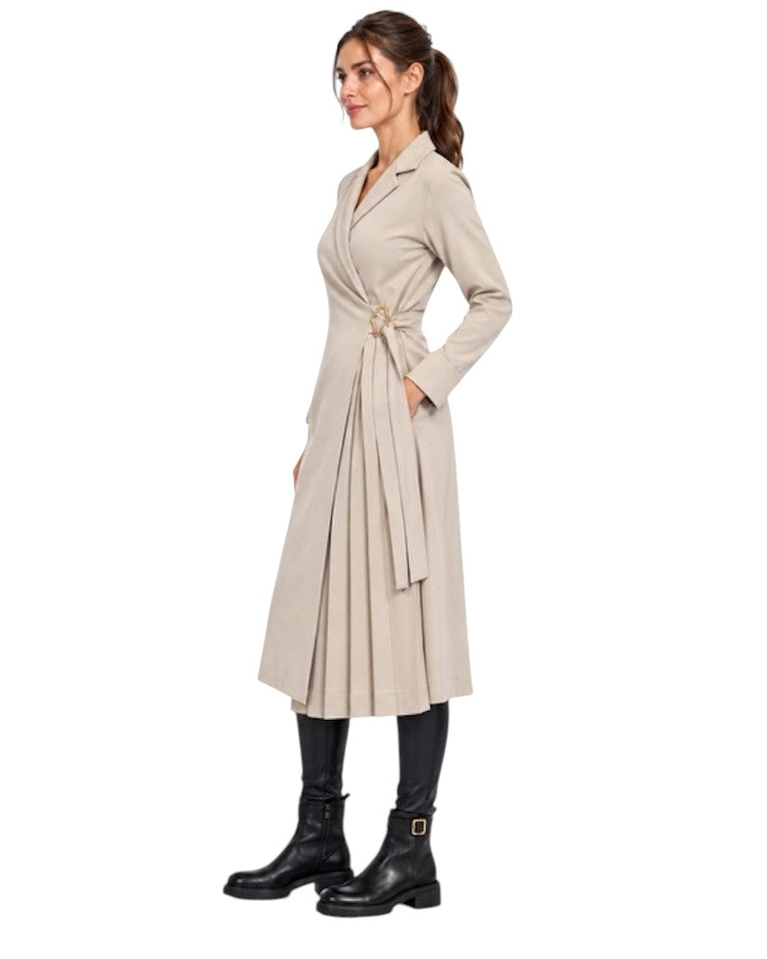 Antonelli kleedje dames beige Masaccio R6168 893C 122