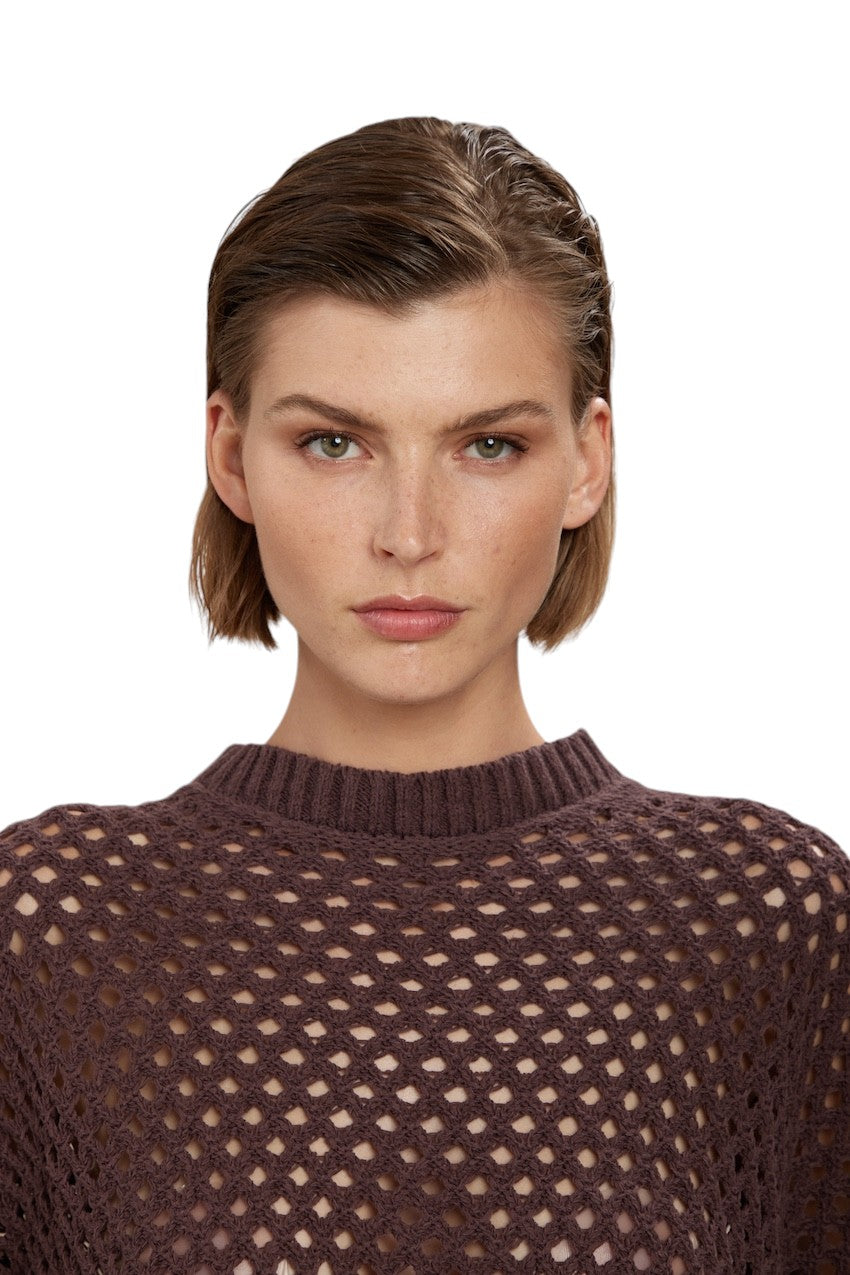 Antonelli pull trui dames bruin 41721Q 01804 20229