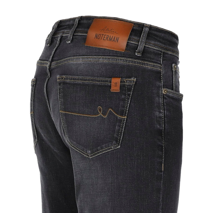 Atelier Noterman jeans heren zwart ATN01S-A120-2045-101