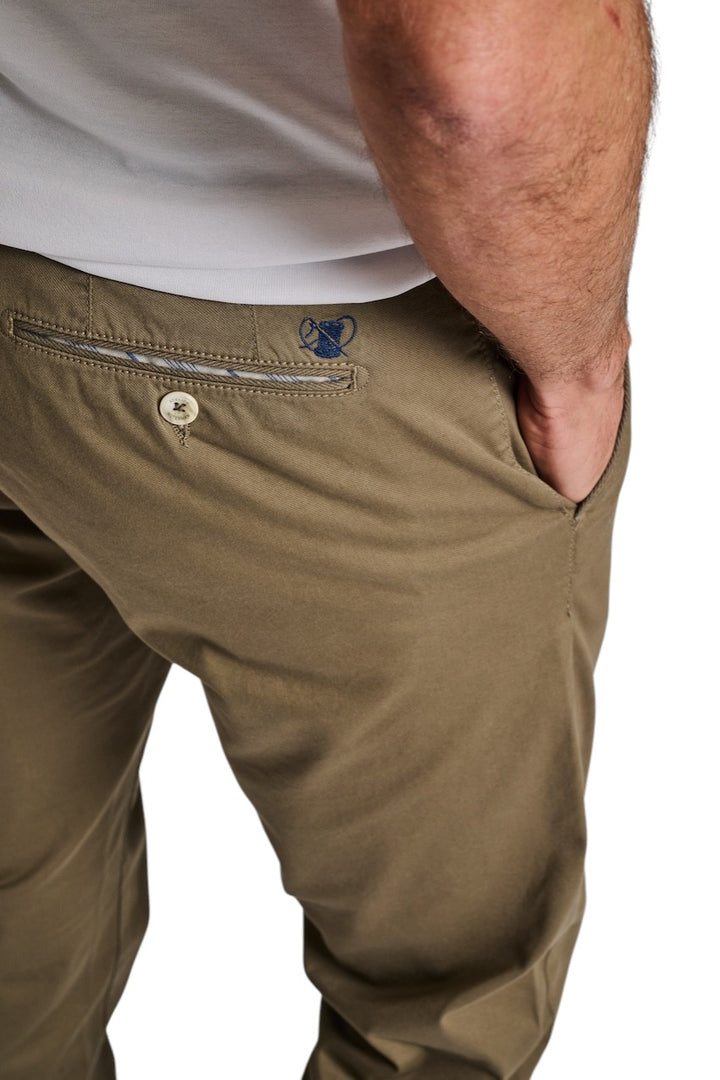 Atelier Noterman sportieve broek heren bruin ATN05-A82-1589-732