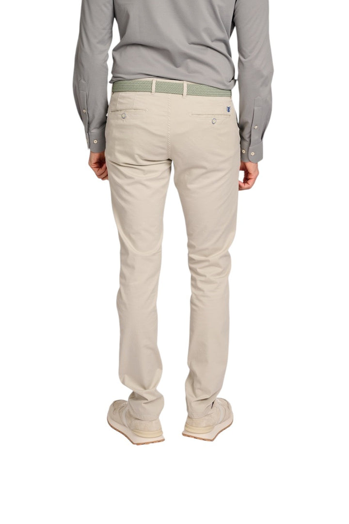 Atelier Noterman pantaloni sportivi da uomo leggeri beige