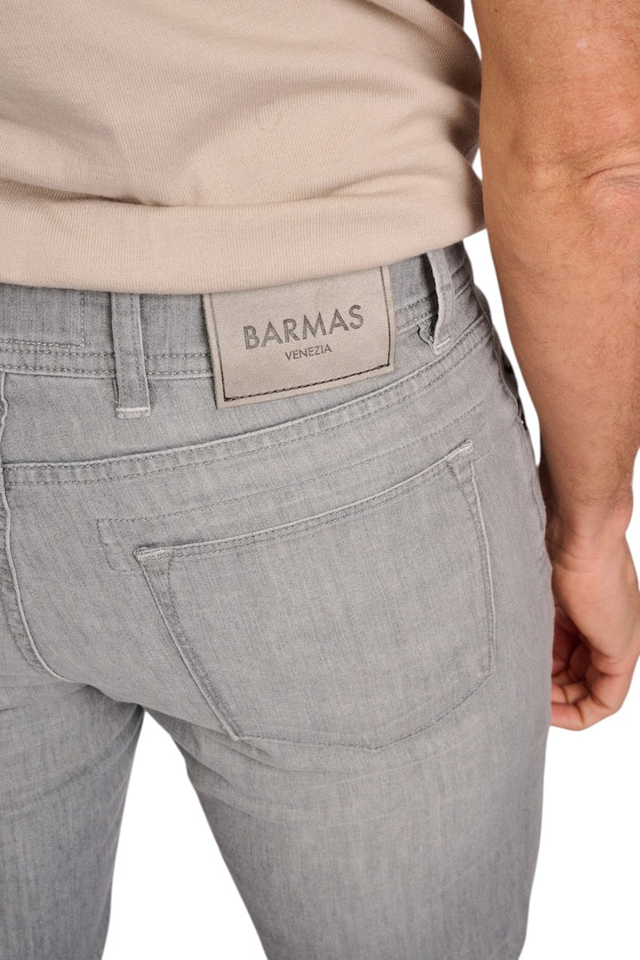 Barmas Venezia jeans heren licht grijs Dean-58 B143 L188