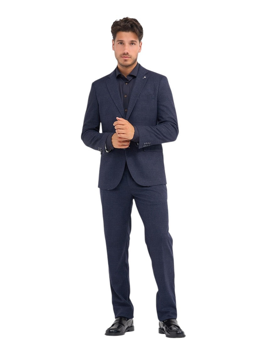 Blue Industry broek heren marine Steven STEVENW26-M1 NAVY