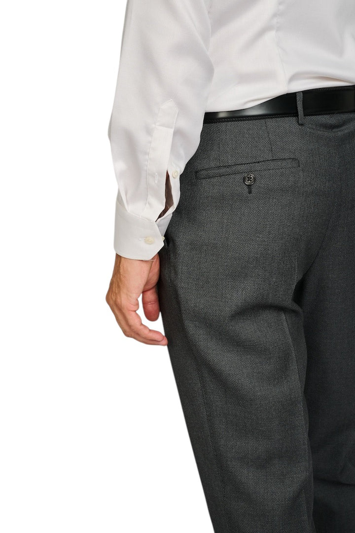 Eton camicia maniche lunghe uomo beige sottile