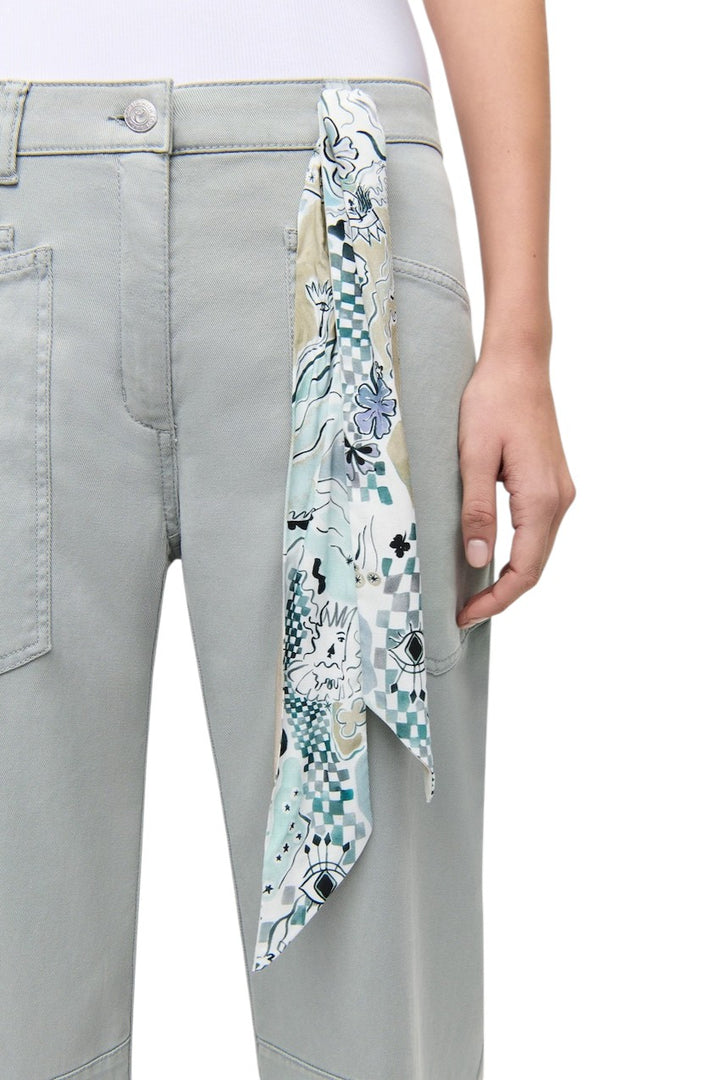 Cambio broek dames groen Ocean 7609 0382-14 645