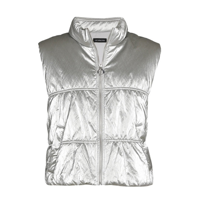 Caroline Biss bodywarmer dames zilver