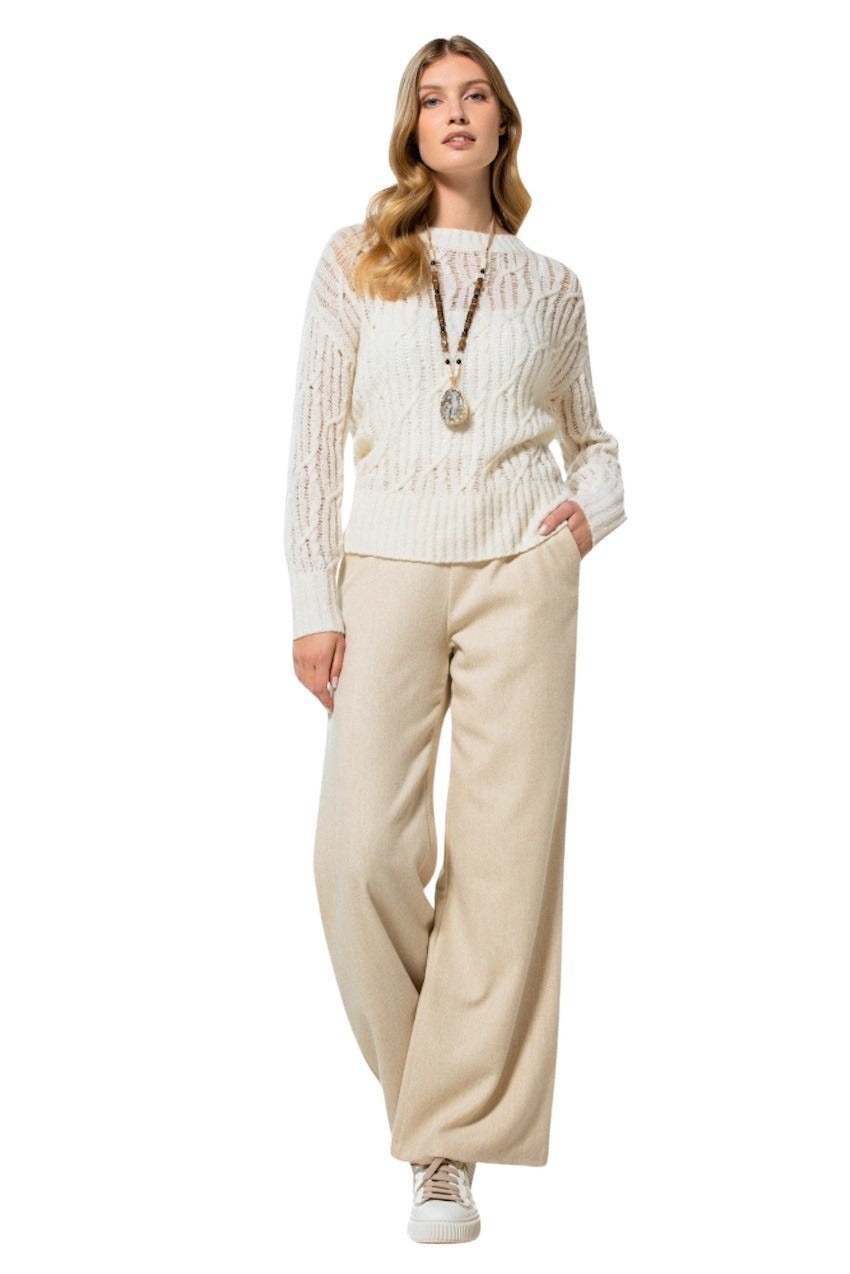 Caroline Biss broek dames beige