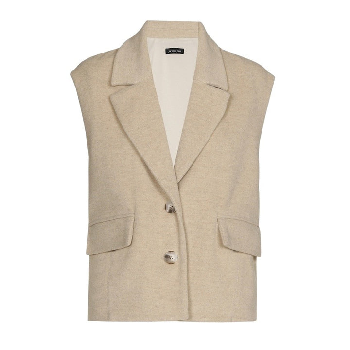 Caroline Biss vest dames beige