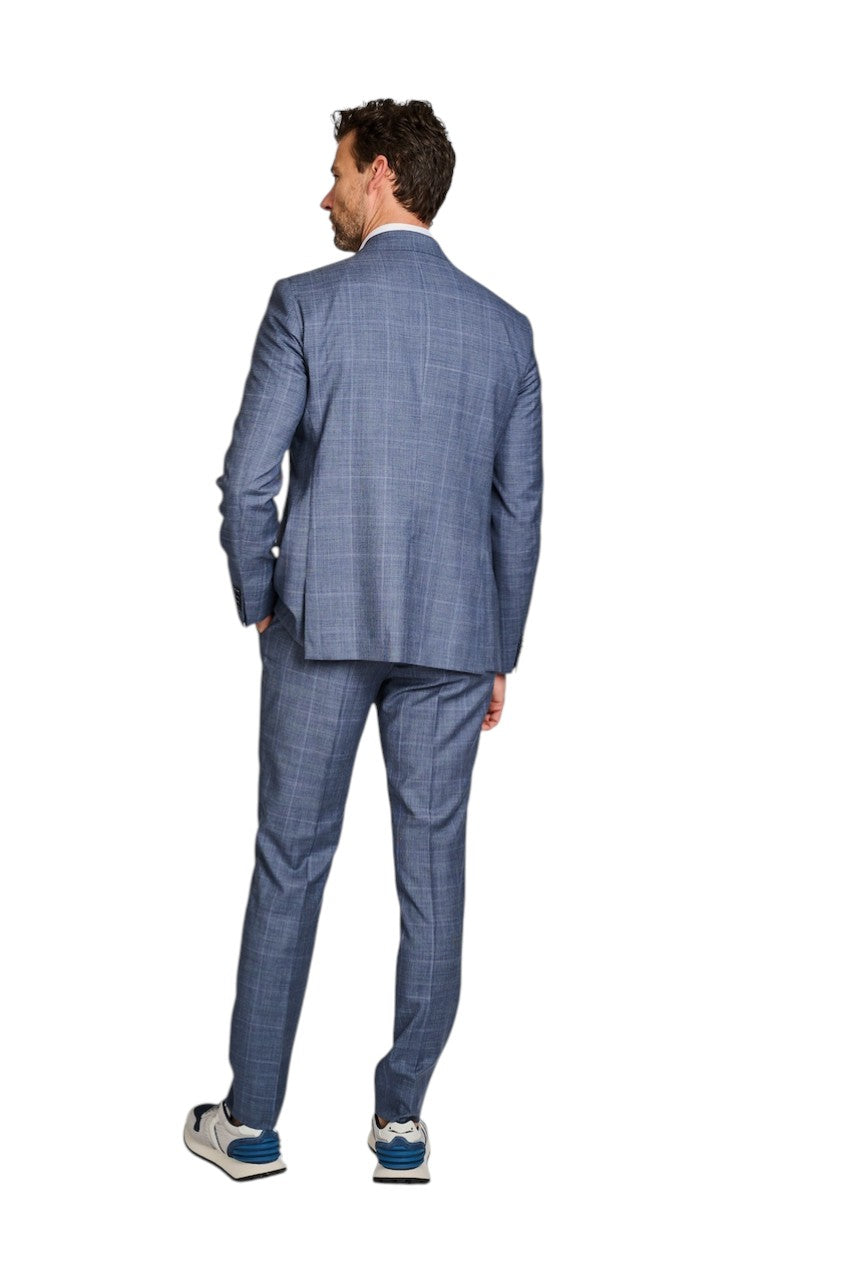 Cc Collection Corneliani kostuum heren blauw 277Z63-2767348-001