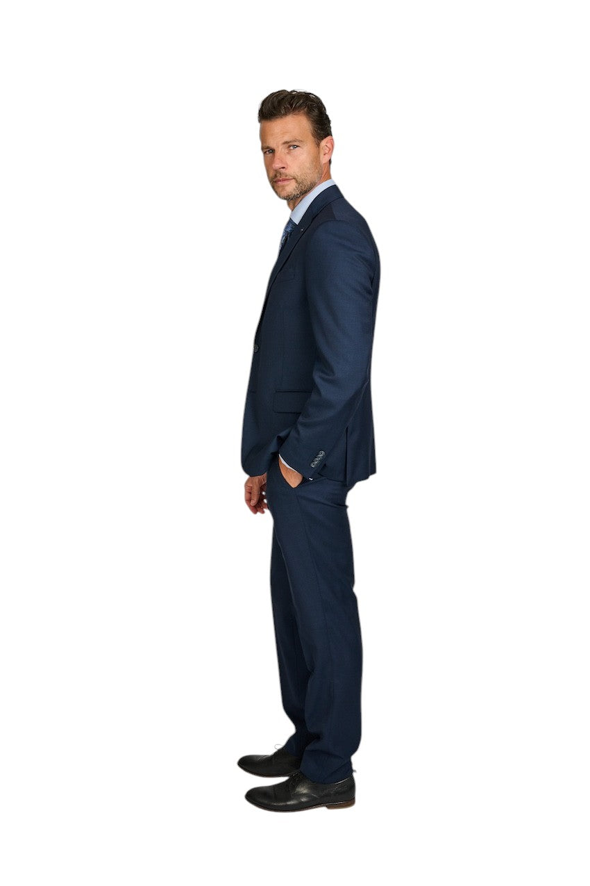 Cc Collection Corneliani kostuum heren marine 267R49-2667386 002