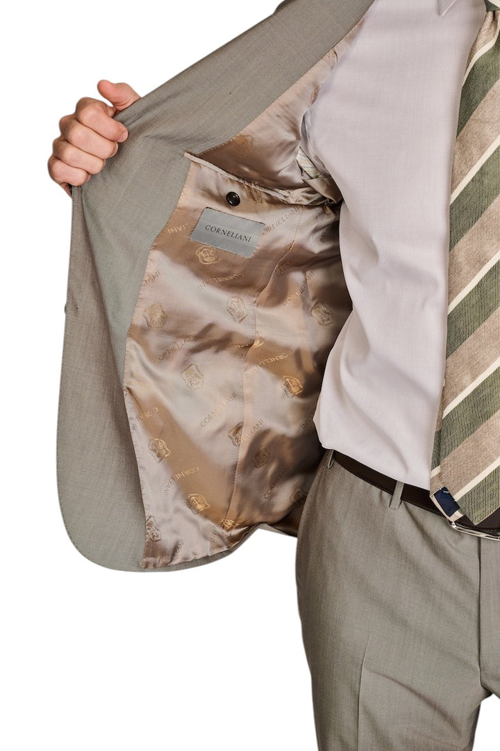 Corneliani kostuum heren licht bruin 277222-2718414-034