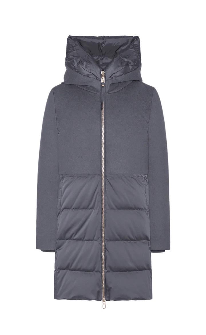 Duno Donna parka dames licht grijs