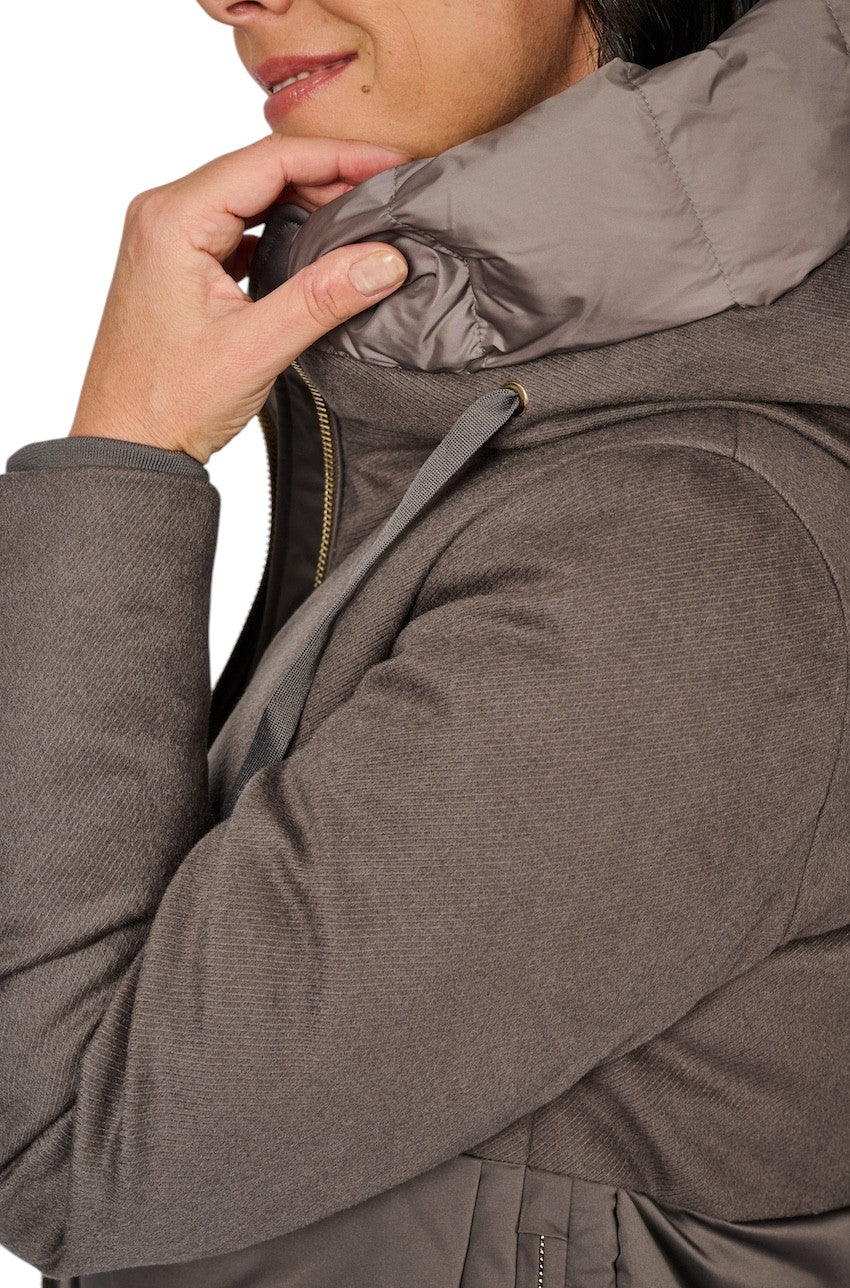 Duno Donna parka dames taupe TALIA PRATO MESTRE 244