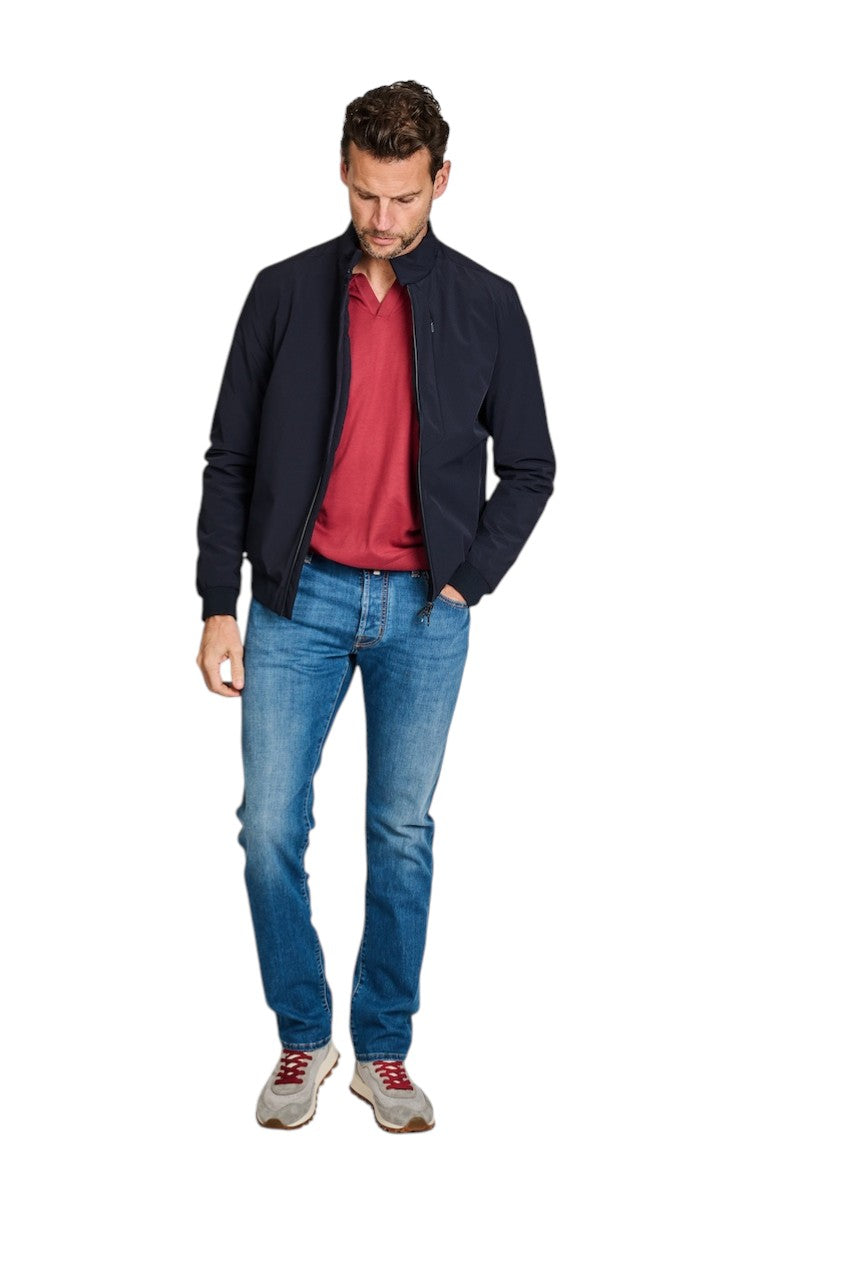 Duno Uomo omkeerbare parka heren marine UDINE MIRTO 861