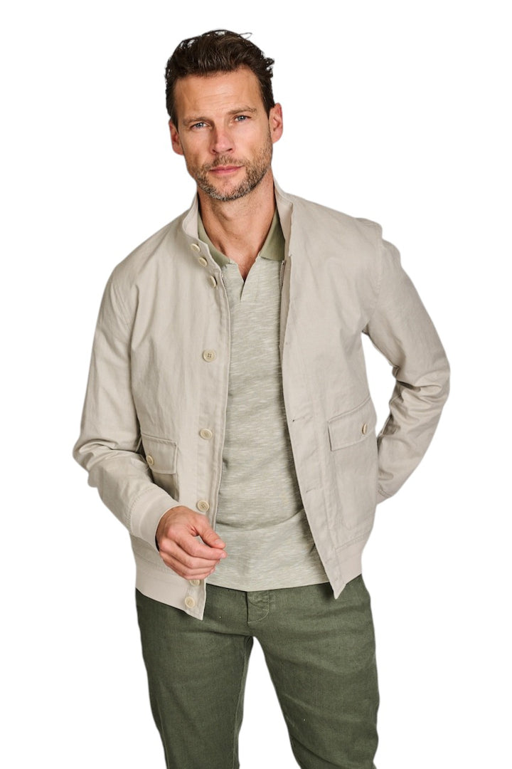 Duno Uomo parka heren greige ALCAMO 027