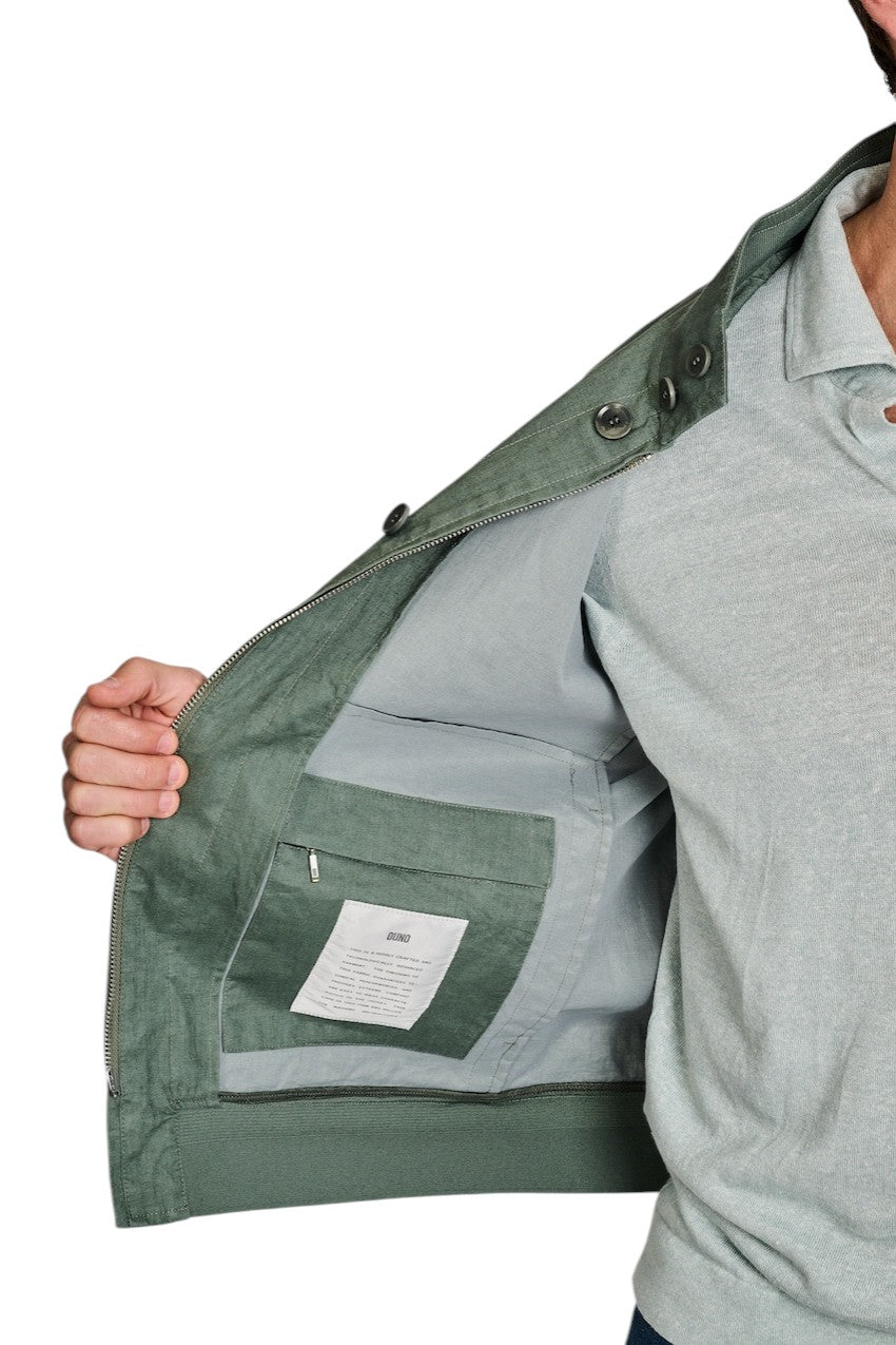 Duno Uomo parka heren groen ALCAMO 326