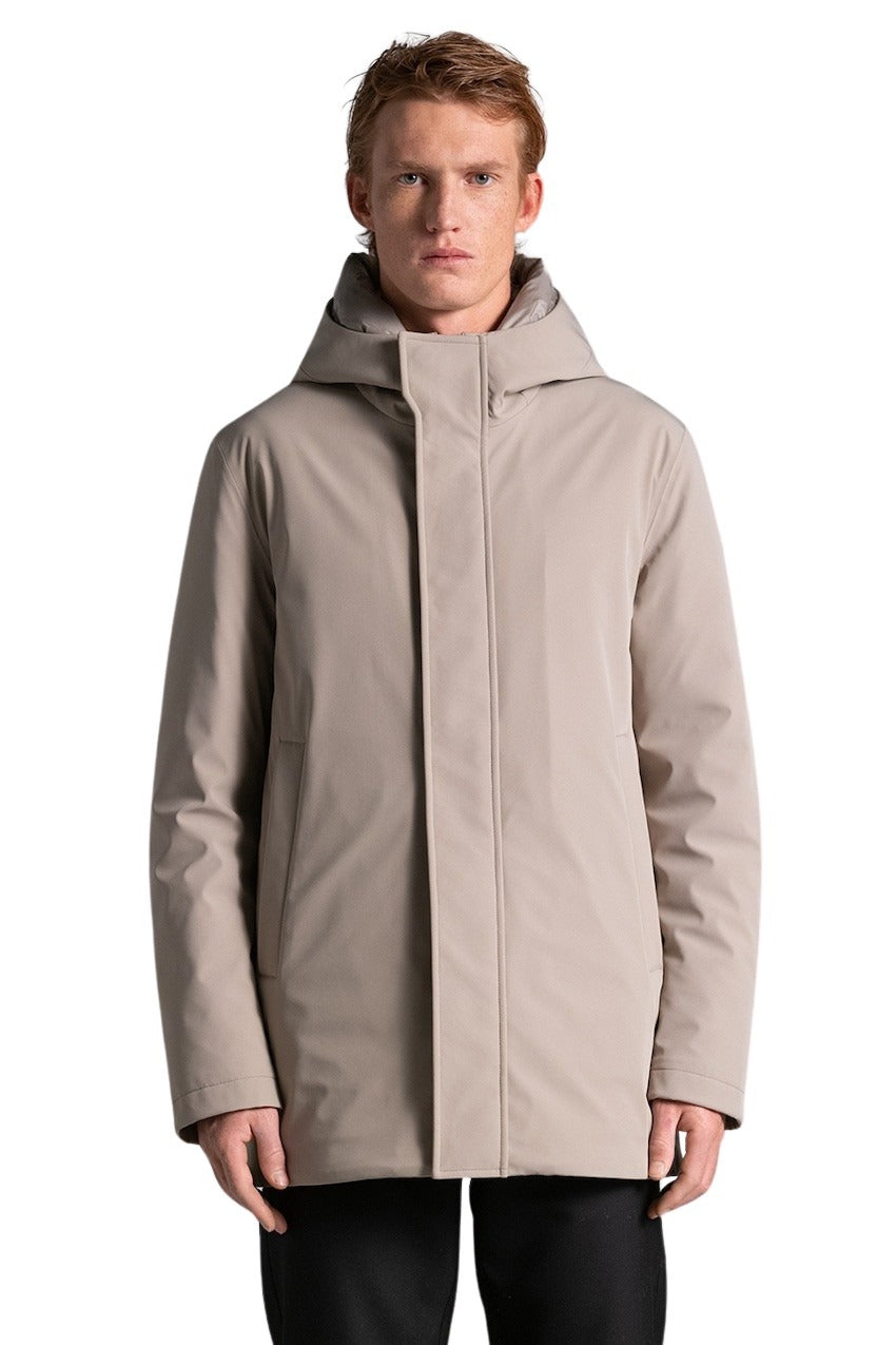 Duno Uomo parka heren taupe