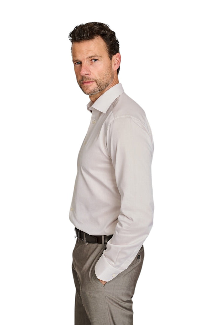 Eton hemd lange mouwen heren beige contemporary 10001512132