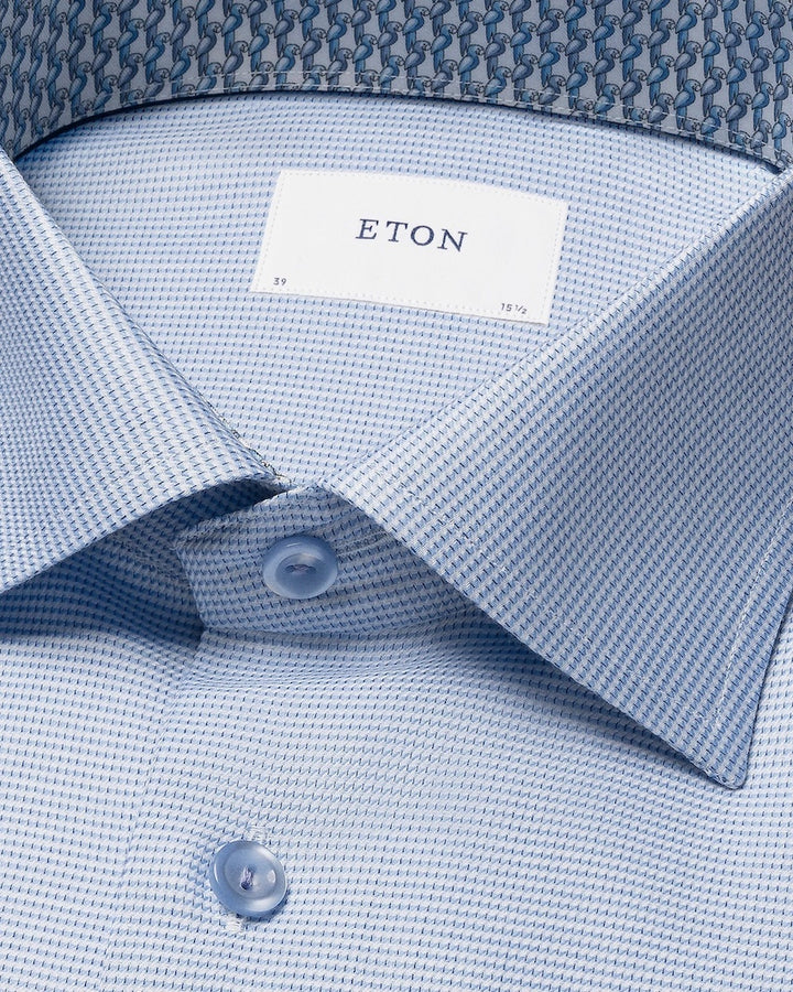 Eton hemd lange mouwen heren licht blauw contemporary 100013618 23