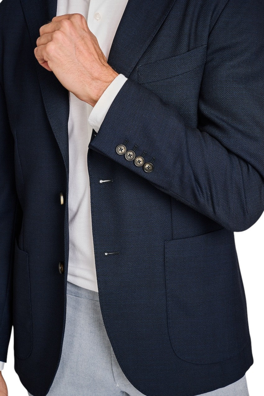 Eton vest heren marine 10001522828